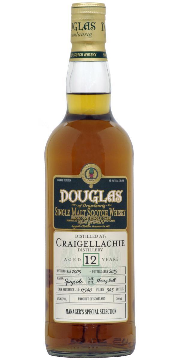 Craigellachie 2003 DoD