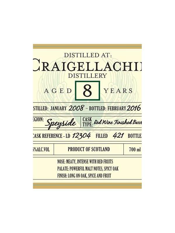 Craigellachie 2008 DoD