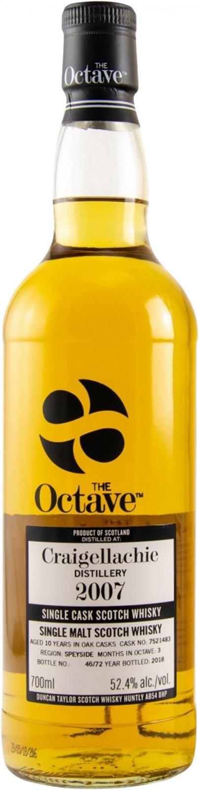 Craigellachie 2007 DT  The Octave