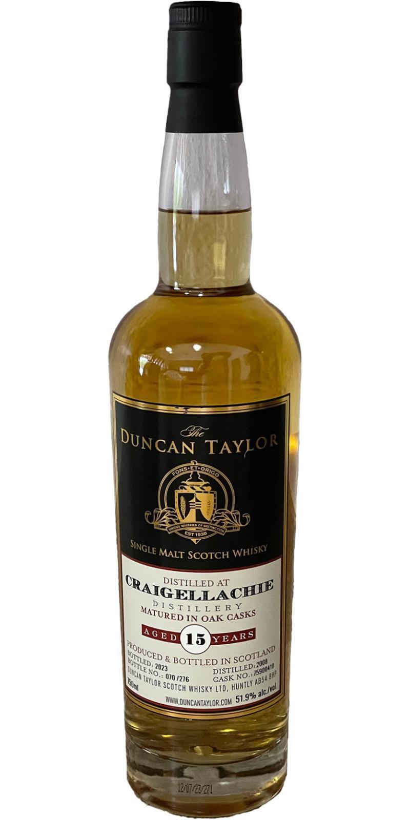 Craigellachie 2008 DT  Single Cask