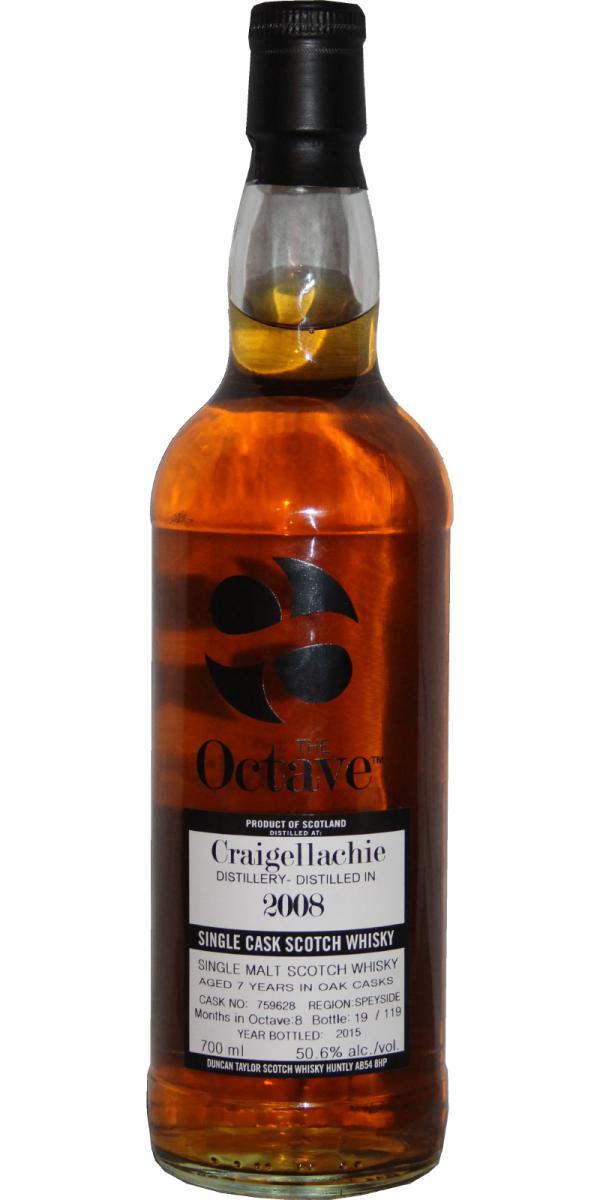 Craigellachie 2008 DT  The Octave