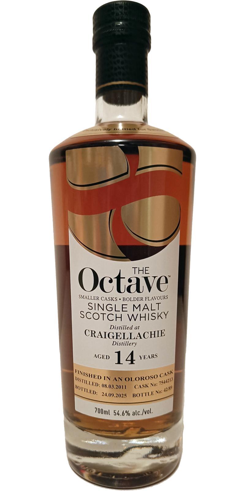 Craigellachie 2011  DT  The Octave
