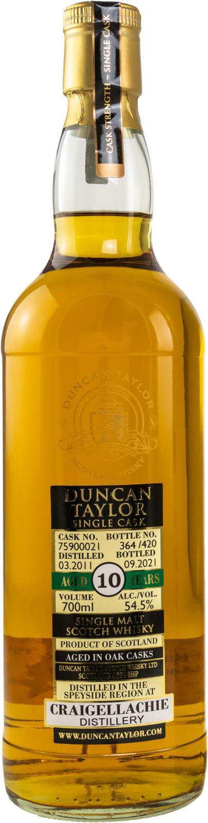 Craigellachie 2011 DT  Single Cask