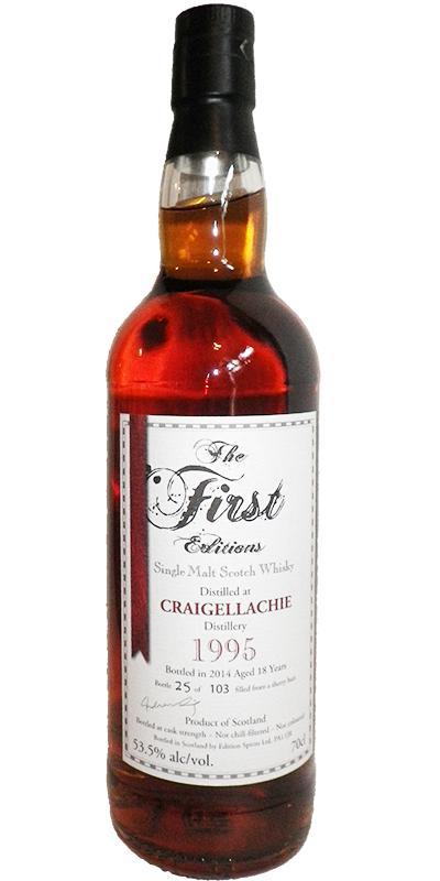 Craigellachie 1995 ED  The First Editions