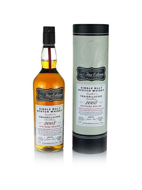 Craigellachie 2008 ED  The First Editions