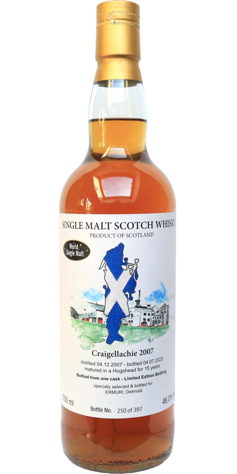 Craigellachie 2007 WoSM