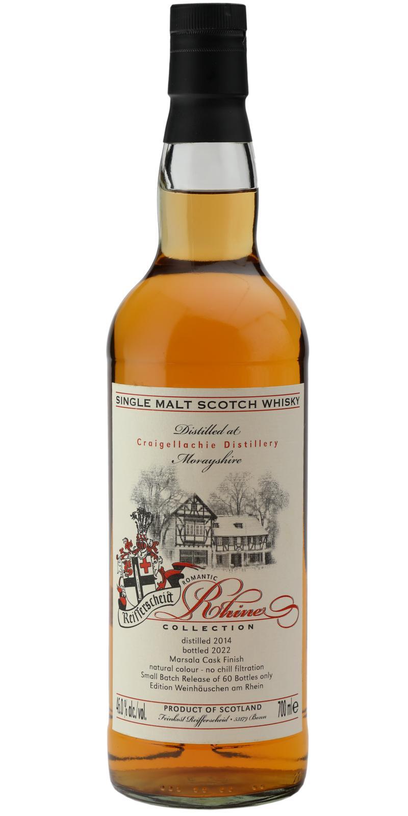 Craigellachie 2014 FR  Romantic Rhine Collection - Edition Weinhäuschen am Rhein