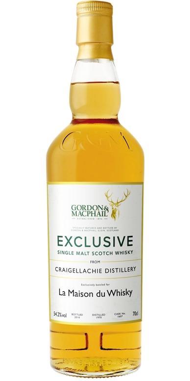 Craigellachie 1970 GM  Exclusive