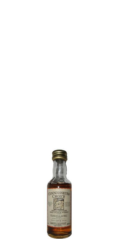Craigellachie 1971 GM  Connoisseurs Choice - Miniature