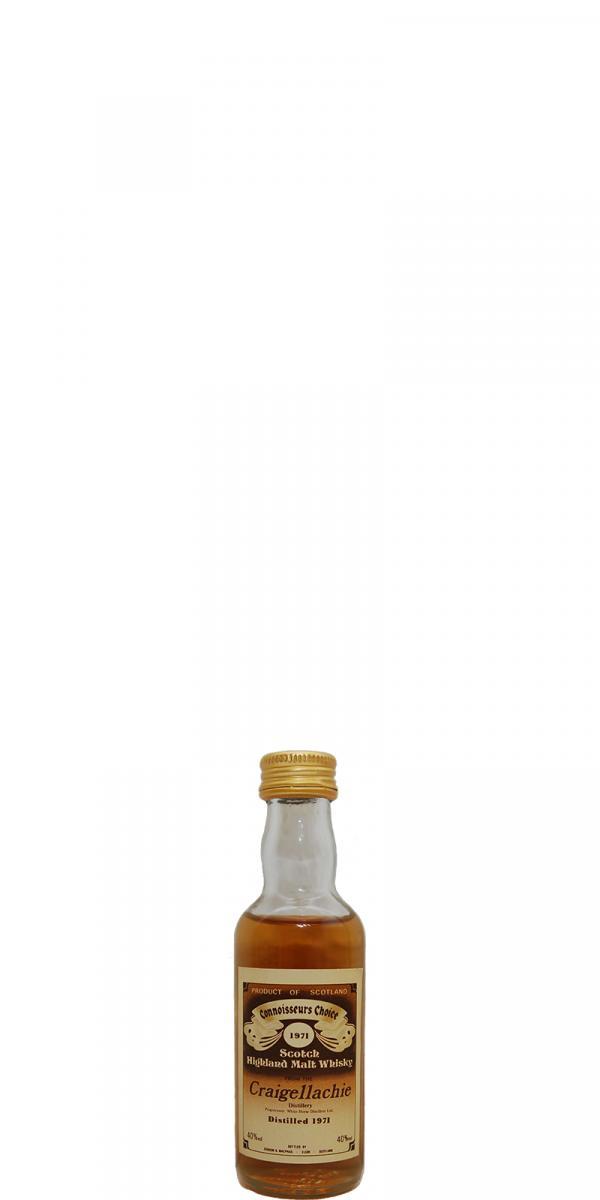 Craigellachie 1971 GM  Connoisseurs Choice - Miniature