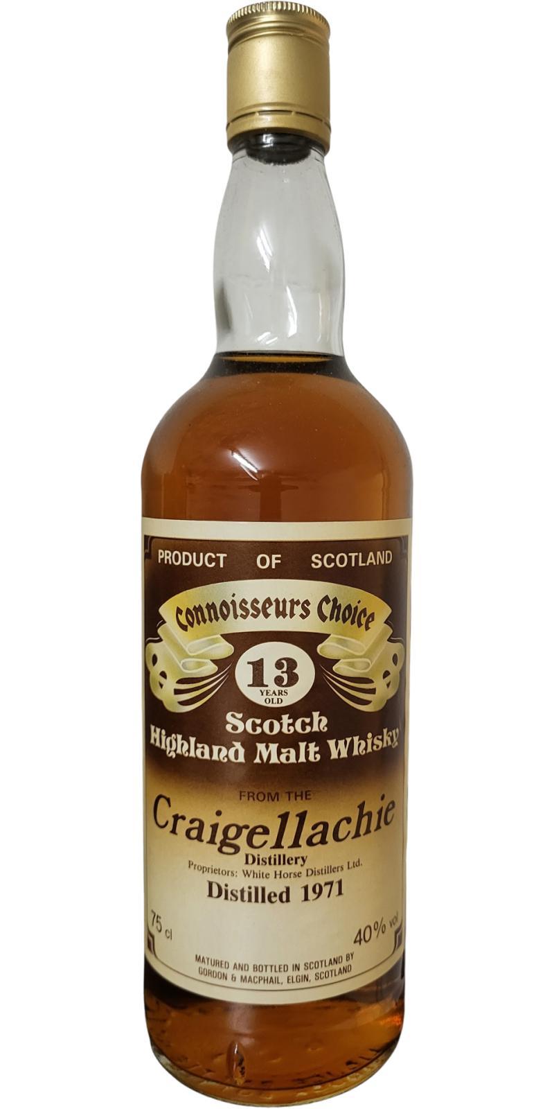 Craigellachie 1971 GM  Connoisseurs Choice