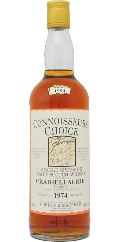 Craigellachie 1974 GM  Connoisseurs Choice