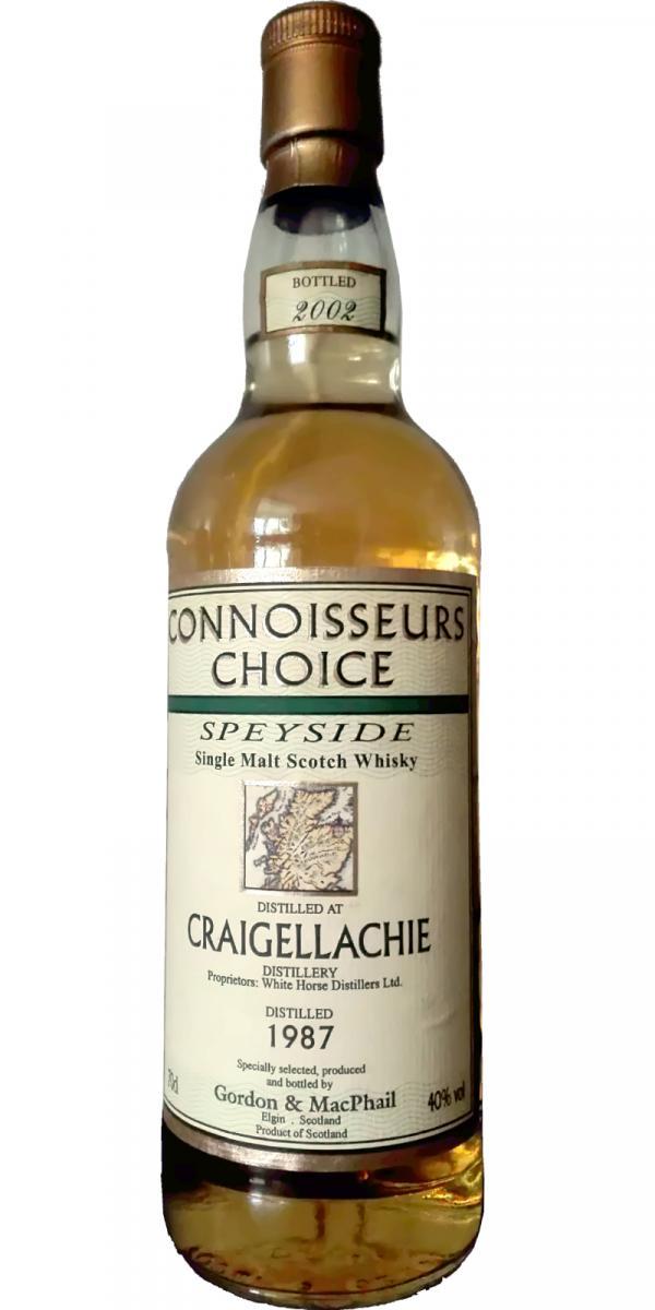 Craigellachie 1987 GM  Connoisseurs Choice