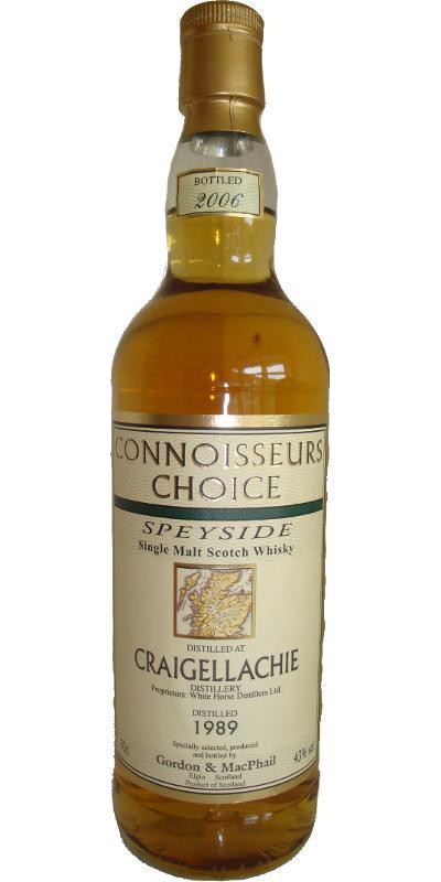 Craigellachie 1989 GM  Connoisseurs Choice