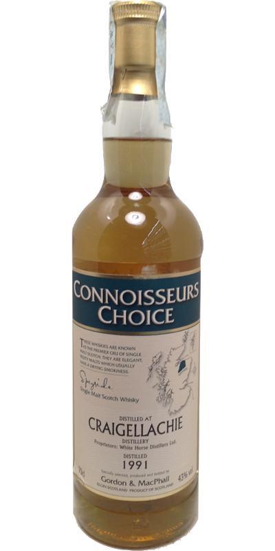 Craigellachie 1991 GM  Connoisseurs Choice