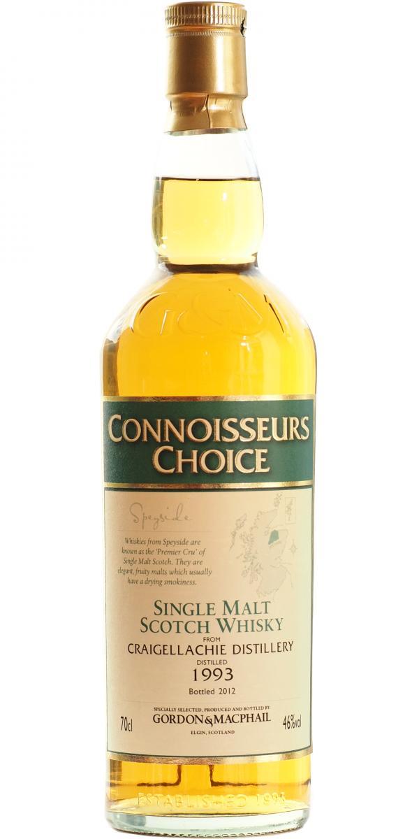 Craigellachie 1993 GM  Connoisseurs Choice