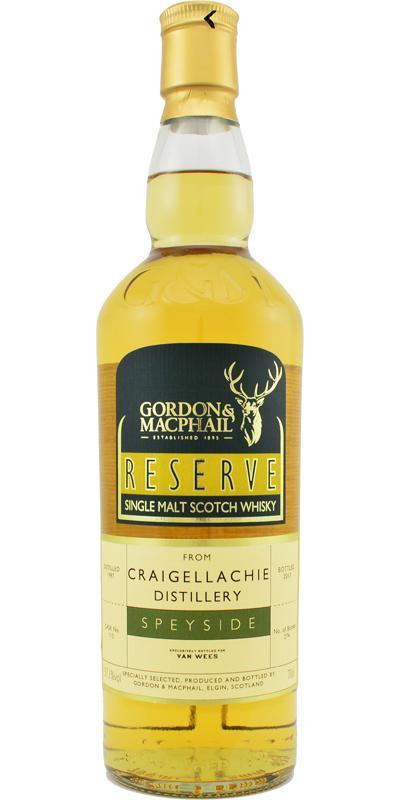 Craigellachie 1997 GM  Reserve