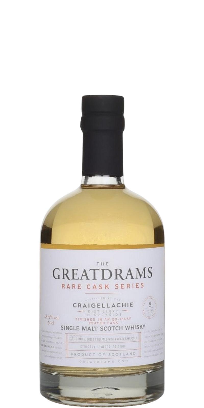 Craigellachie 08-year-old GtDr  Rare Cask Series