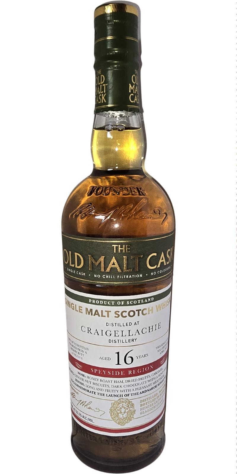 Craigellachie 2007 HL  The Old Malt Cask