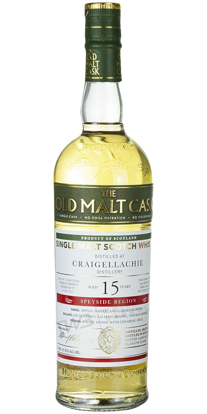 Craigellachie 2007 HL  The Old Malt Cask