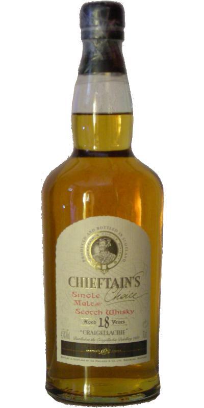 Craigellachie 1981 IM  Chieftain's Choice
