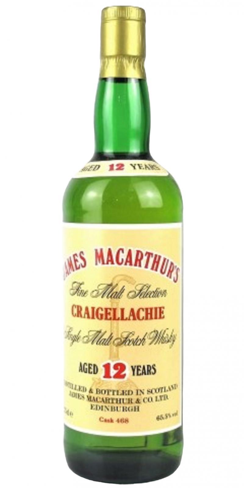 Craigellachie 12-year-old JM  Fine Malt Selection
