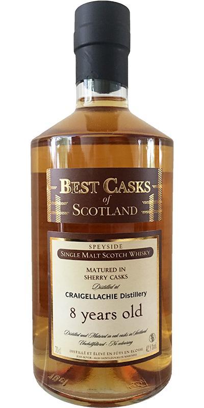 Craigellachie 08-year-old JB  Best Casks of Scotland