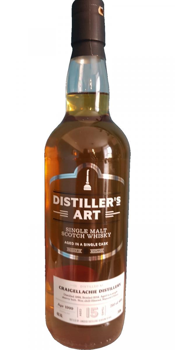 Craigellachie 1999 LsD  Distiller's Art