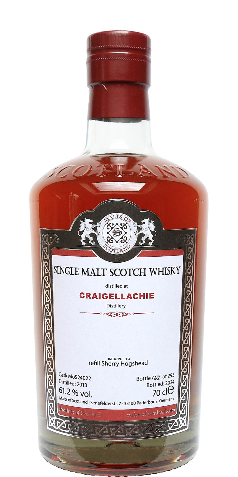 Craigellachie 2013 MoS