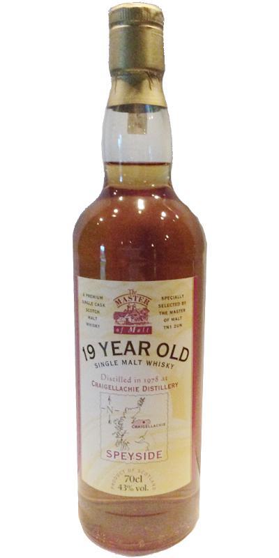 Craigellachie 1978 MoM