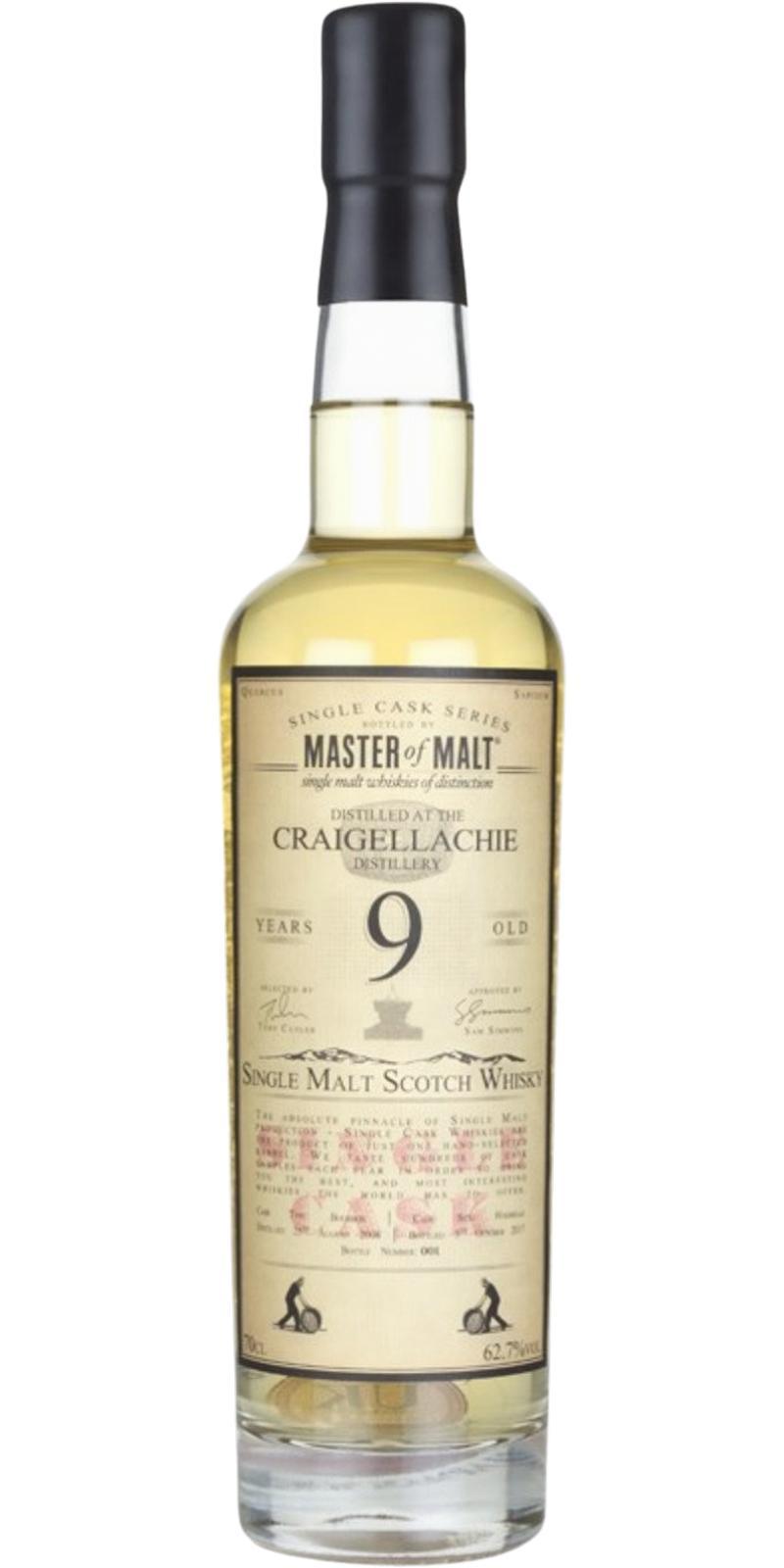 Craigellachie 2008 MoM  Single Cask Series
