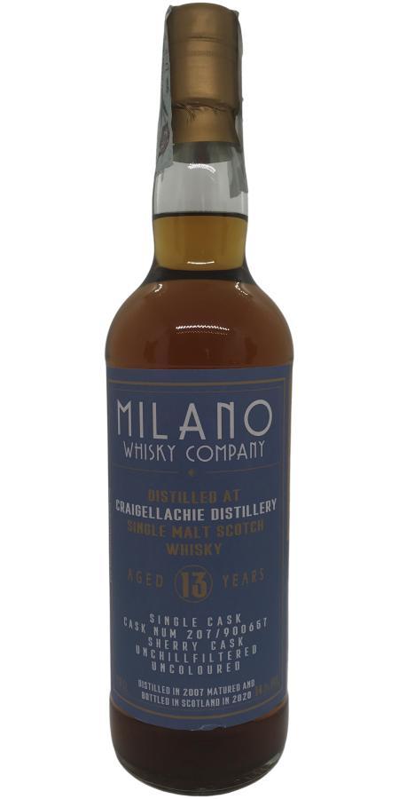 Craigellachie 2007 MWCo