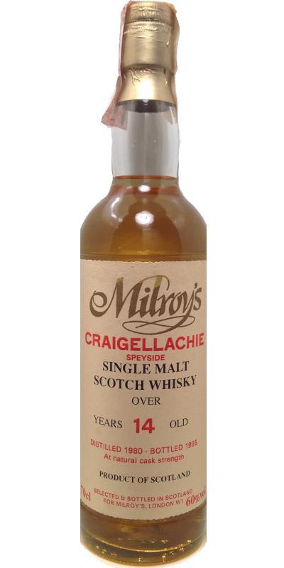 Craigellachie 1980 Soh