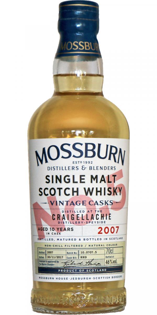 Craigellachie 2007 MDB  Vintage Casks - No. 5