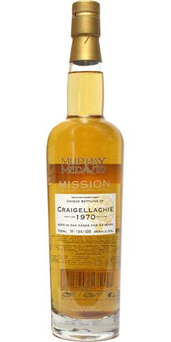 Craigellachie 1970 MM  Mission - Selection Number Three