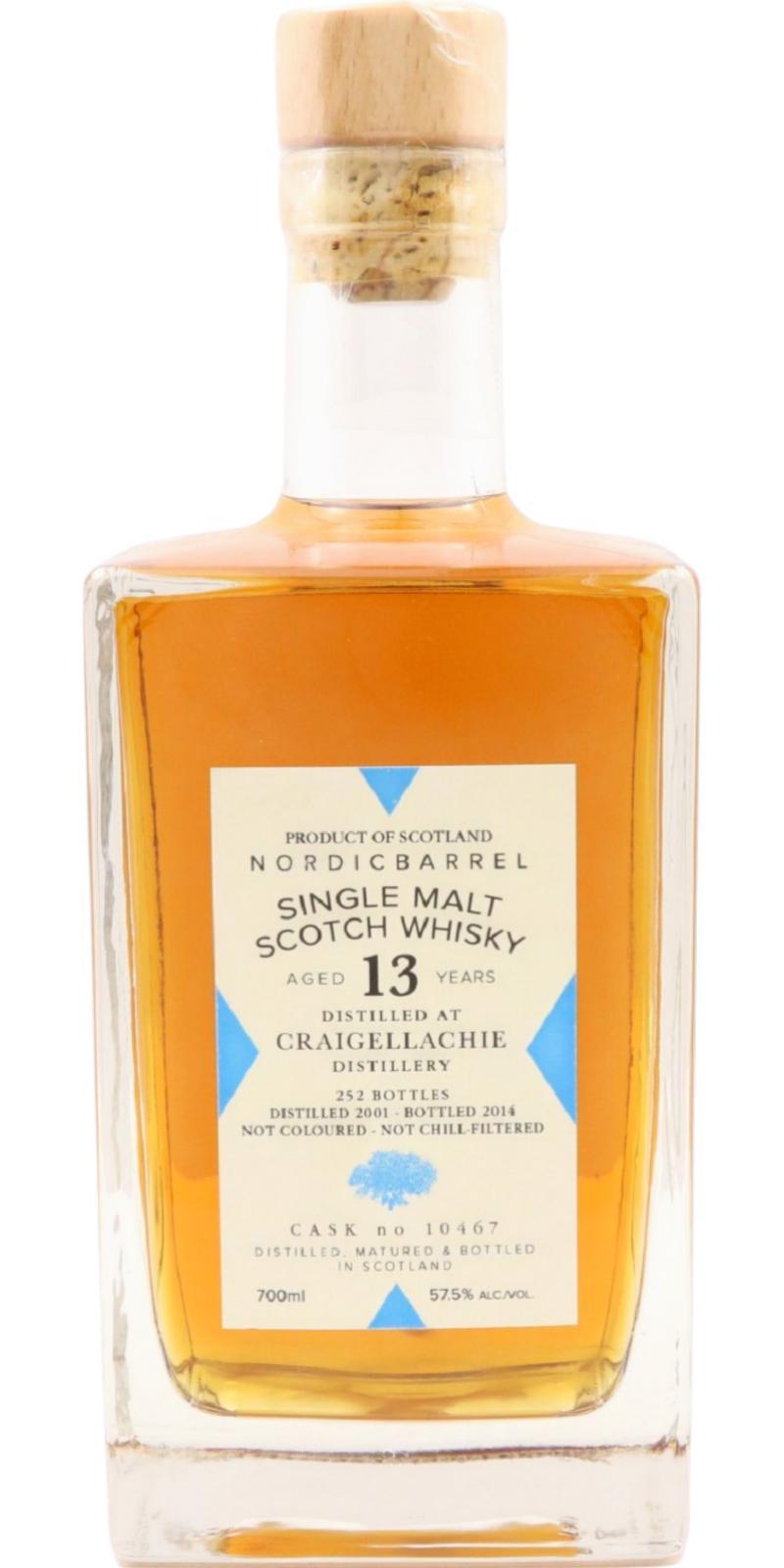 Craigellachie 2001 NB