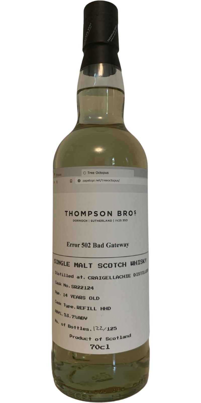 Craigellachie 2009 PST  Error 502 Bad Gateway