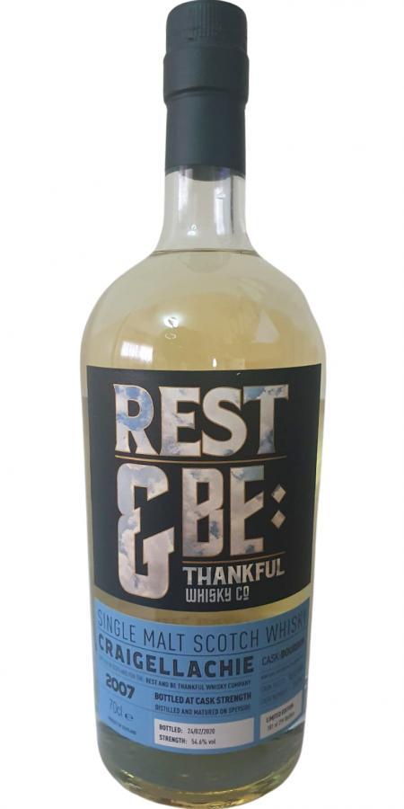 Craigellachie 2007 RBTW