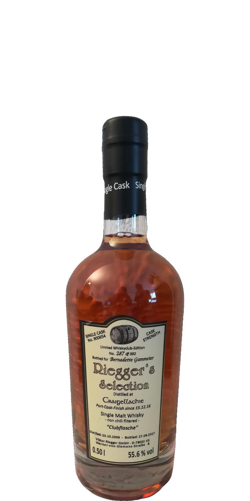 Craigellachie 2006 RS  Limited Whiskyclub-Edition