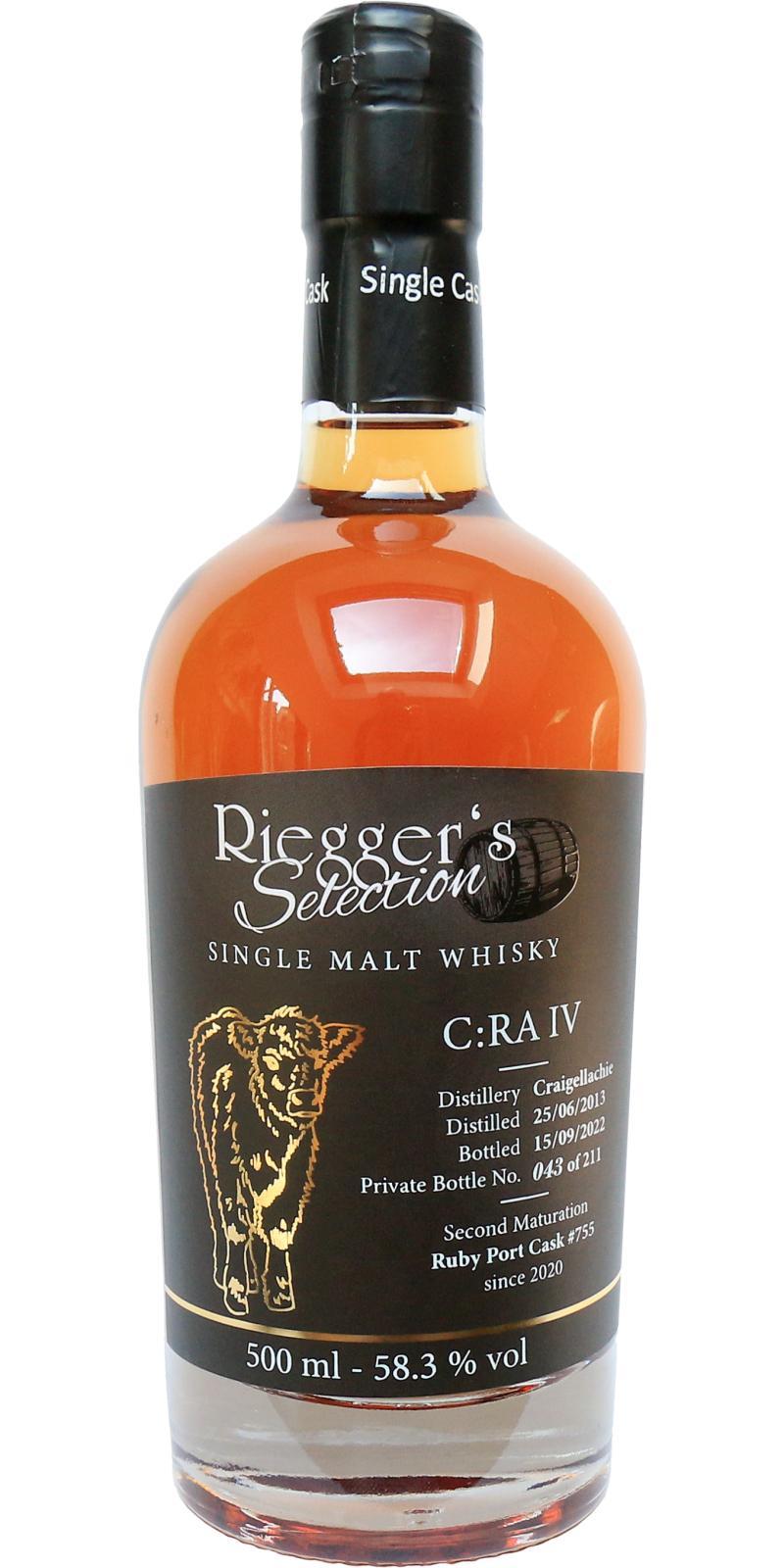 Craigellachie 2013 RS  C:RA IV