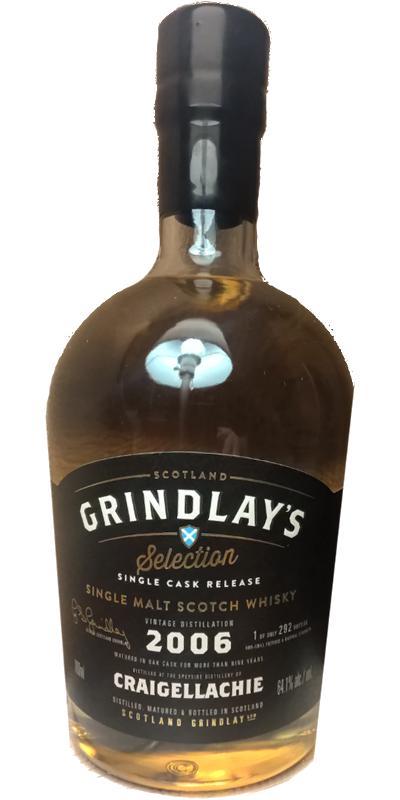 Craigellachie 2006 ScG  Grindlay's Selection - Single Cask Release