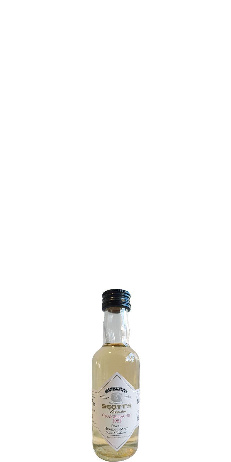 Craigellachie 1982 Sc  Miniature