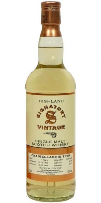 Craigellachie 1998 SV  Vintage Collection