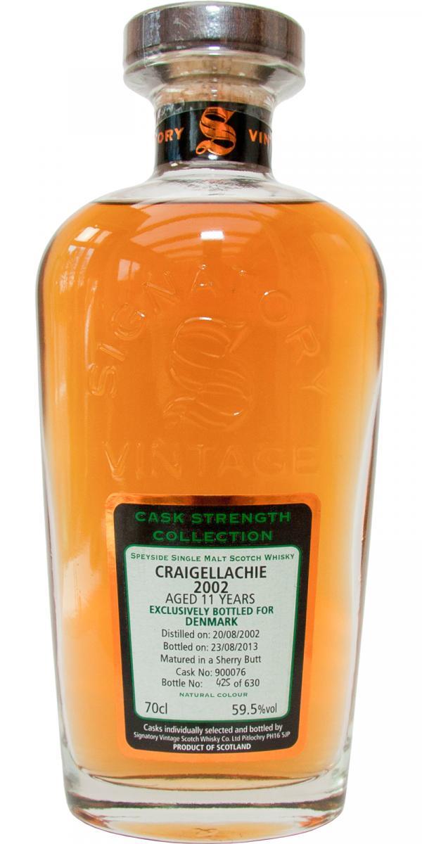 Craigellachie 2002 SV  Cask Strength Collection