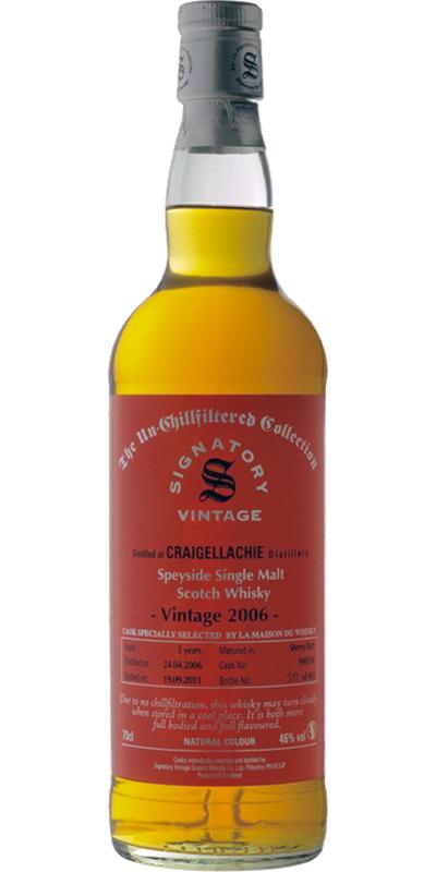 Craigellachie 2006 SV  The Un-Chillfiltered Collection - LMDW