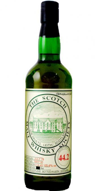 Craigellachie 1978 SMWS 44.2  Of Gooseberries and raisins and candies peel