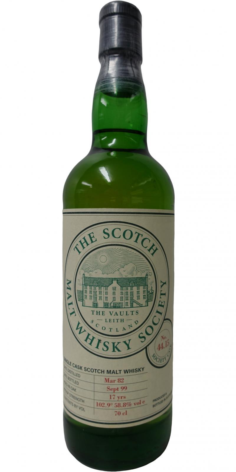 Craigellachie 1982 SMWS 44.15