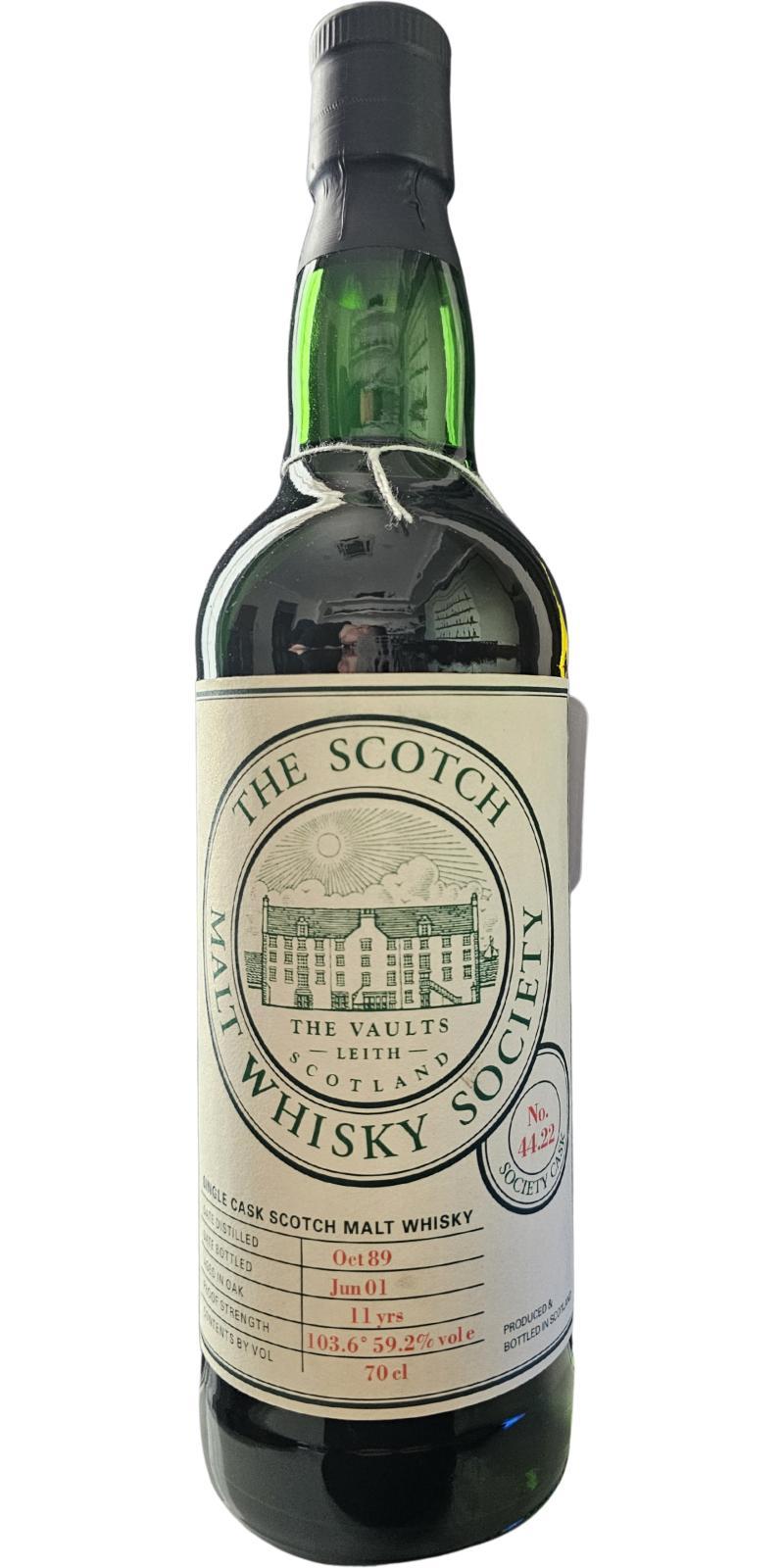Craigellachie 1989 SMWS 44.22