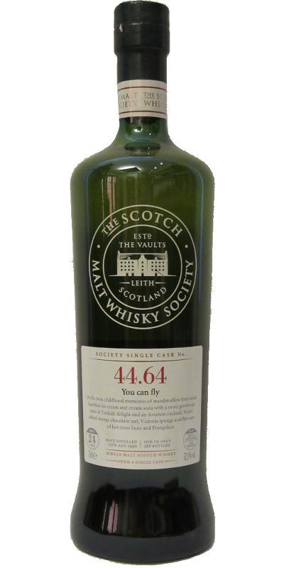 Craigellachie 1990 SMWS 44.64  You can fly