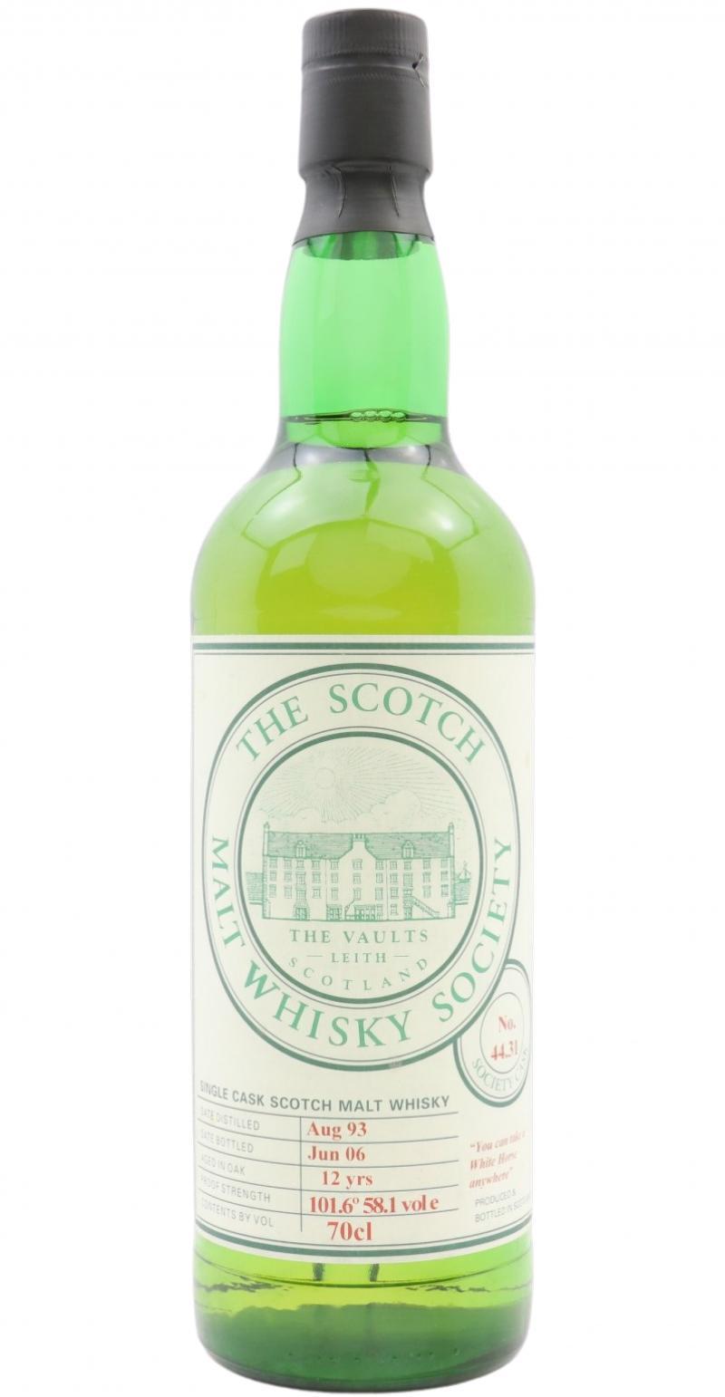 Craigellachie 1993 SMWS 44.31  You can take a White Horse anywhere